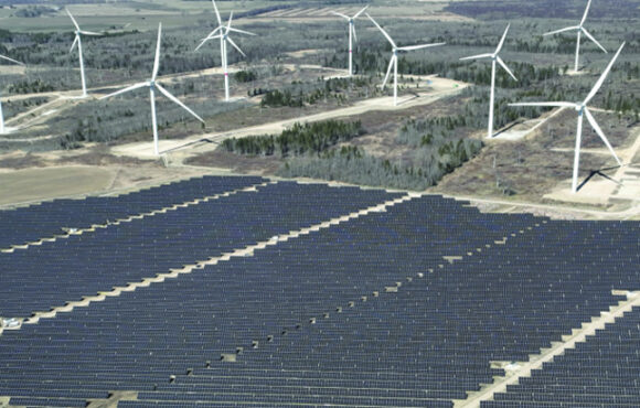 Wind – Solar  hybrid farm in Estonia, a comprehensive way to harness